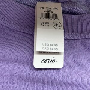 Aerie Light Purple Tee
